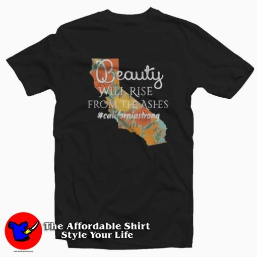 California Strong Northern California Fire T-shirt On Sale