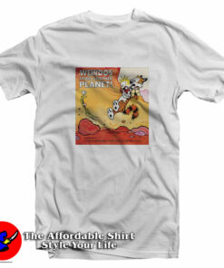 Calvin and Hobbes Weirdos From Another Planet T Shirt On Sale 1
