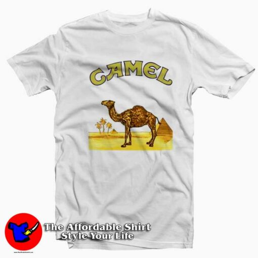 Camel Cigarettes Since 1913 Retro Vintage T-Shirt On Sale