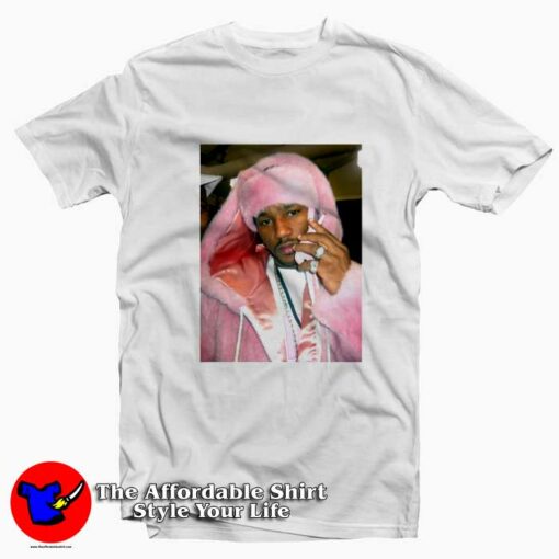 Cam’ron Camron Pink Fur Dipset Graphic T-Shirt On Sale