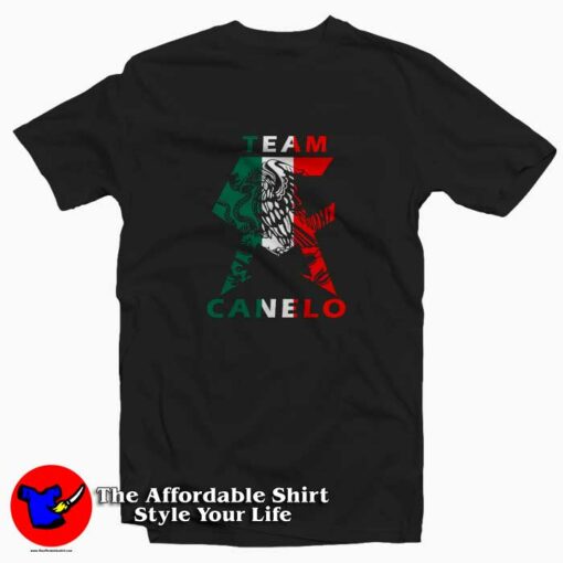 Canelo Alvarez Boxing Championship FLAG T Shirt Cheap