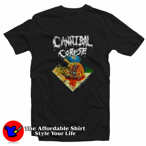 Cannibal Corpse Hammer Smashed Face T-Shirt On Sale