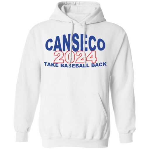 Canseco 2024 take baseball back shirt