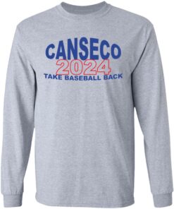 Canseco 2024 take baseball back shirt 7 Canseco 2024 take baseball back shirt 7