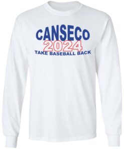 Canseco 2024 take baseball back shirt 8 Canseco 2024 take baseball back shirt 8