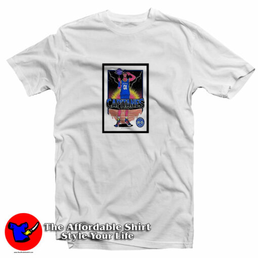 Capitanes CDMX vs Oklahoma City Blue T-Shirt