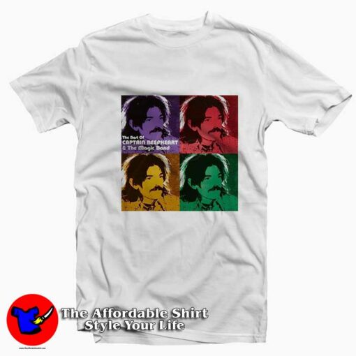 Captain Beefheart The Magic Band Graphic T-Shirt On Sale