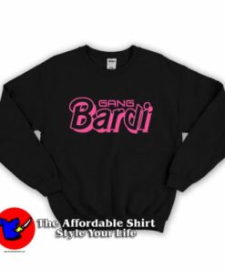 Cardi B Bardi Gang Hip Hop Graphic Sweatshirt On Sale 2