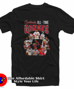 Cardinals Greats All Of Time Unisex T Shirt On Sale 1