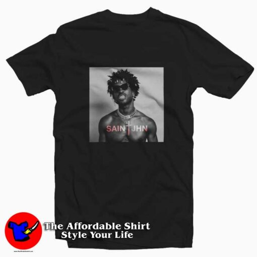 Carlos St. John Phillips Saint JHN Rap Unisex T-shirt On Sale