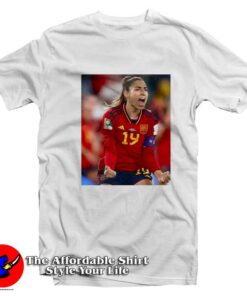 Carmona Olga Spanish Champions World Cup T Shirt On Sale 1