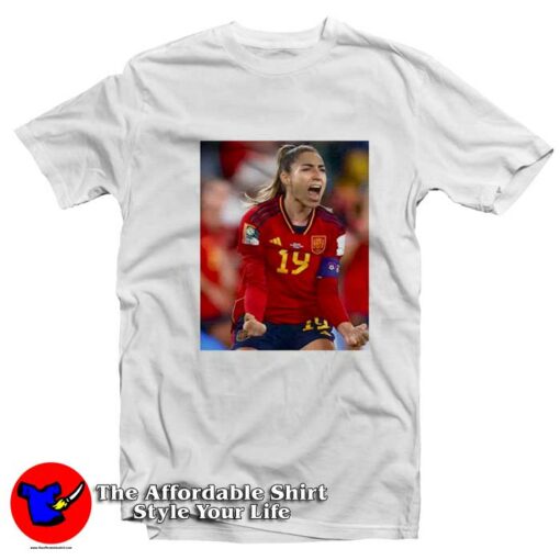 Carmona Olga Spanish Champions World Cup T-Shirt On Sale