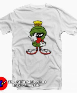 Cartoon Marvin The Martian Graphic T-shirt On Sale 1 Cartoon Marvin The Martian Graphic T shirt On Sale 2