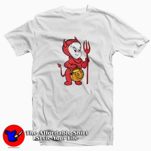 Cartoon Vintage Casper Devil Costume T-shirt On Sale