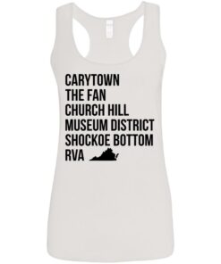 Carytown the fan church hill museum district shockoe bottom rva shirt 9