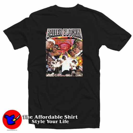 Cash Money Millionaires Baller Blockin Album Cover T-Shirt