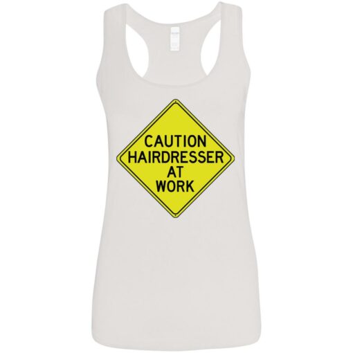 Caution hairdresser at work shirt