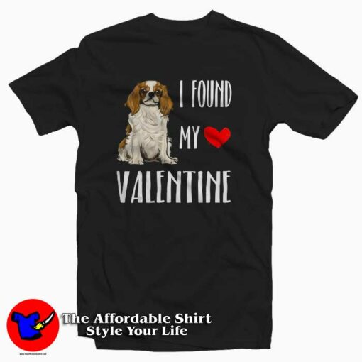 Cavalier Charles Spaniel Dog Lover T-Shirt Gifts Valentine Day