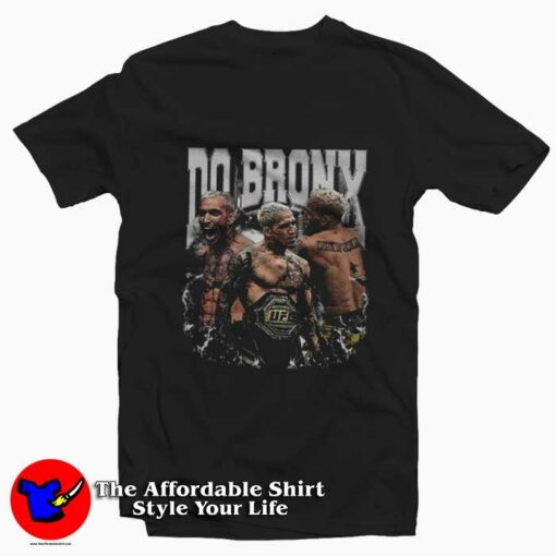 Charles Oliveira Do Bronx Bootleg Graphic T-Shirt On Sale