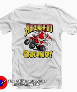 Charlie Hustle Arrowhead Bound Graphic T Shirt On Sale 1