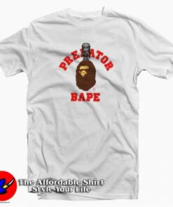 Cheap BAPE x Predator College T-Shirt BAPE Collection 1 Cheap BAPE x Predator College T Shirt BAPE Collection 2
