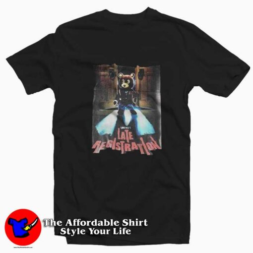 Cheap Late Registration Kanye West Unisex T-shirt On Sale