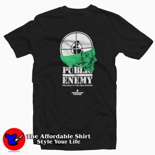 Cheap Supreme Public Enemy Terrordome T-shirt On Sale