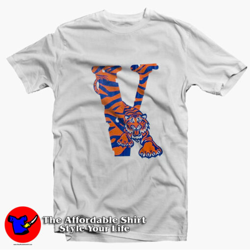 Cheap Vlone Detroit V Tiger Unisex T-Shirt On Sale