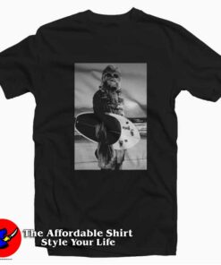 Chewbacca Surfing Star Wars Vintage Surf T-shirt On Sale Chewbacca Surfing Star Wars Vintage Surf T-shirt On Sale