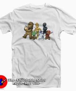 Chewie Yoda R2d2 Porg Star Wars Unisex T Shirt Cheap 1