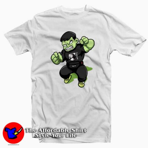 Chibi Supreme Hulk Mona Lisa Funny T Shirt Uniqlo