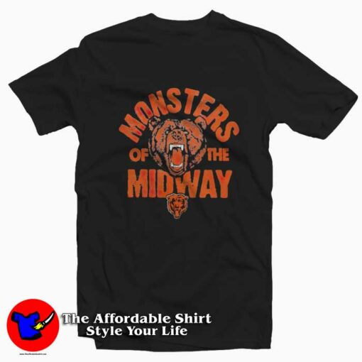 Chicago Bears Monsters Of The Midway T-shirt On Sale