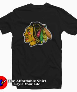 Chicago Blackhawks Graphic Unisex T-shirt On Sale Chicago Blackhawks Graphic Unisex T-shirt On Sale