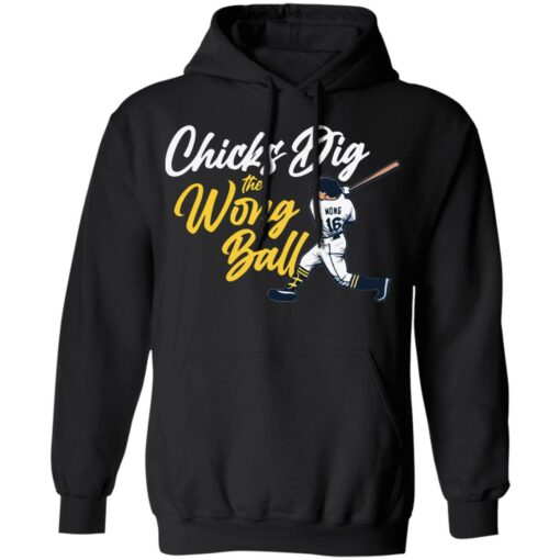 Chicks dig the wrong ball shirt