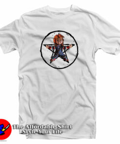 Childs Play Chucky Pentagram T Shirt 1