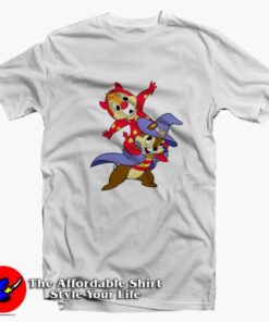 Chip & Dale Cute Cartoon Vintage Unisex T-Shirt On Sale