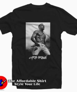Chris Brown American Singer Graphic T-shirt On Sale Chris Brown American Singer Graphic T-shirt On Sale