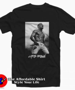 Chris Brown American Singer Graphic T-shirt On Sale Chris Brown American Singer Graphic T-shirt On Sale