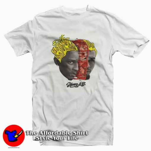 Chris Brown Young Thug Say You Love Me T-shirt On Sale