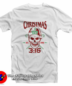 Christmas 3 16 Stone Cold EST 1996 Steve Austin T-Shirt 1 Christmas 3 16 Stone Cold EST 1996 Steve Austin T Shirt 2