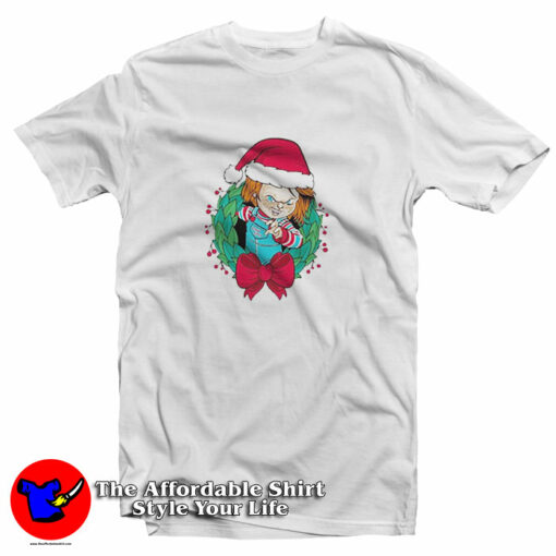 Christmas Chucky Hat Childs Play T-Shirt