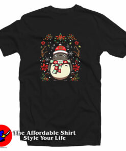Christmas Neighbor Totoro T-Shirt Christmas Neighbor Totoro T-Shirt