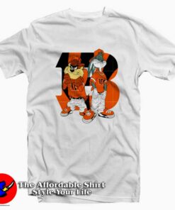Cincinnati Bengals Looney Tunes Unisex T-shirt On Sale Cincinnati Bengals Looney Tunes Unisex T-shirt On Sale