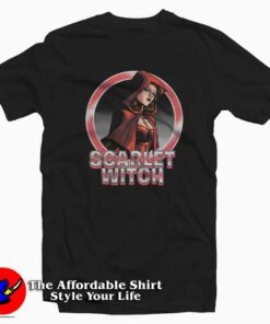 Circle Scarlet Witch Scarlet Unisex T-shirt On Sale Circle Scarlet Witch Scarlet Unisex T-shirt On Sale