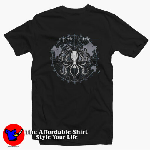 Circular Math Octopus a Perfect Circle Unisex T-Shirt On Sale