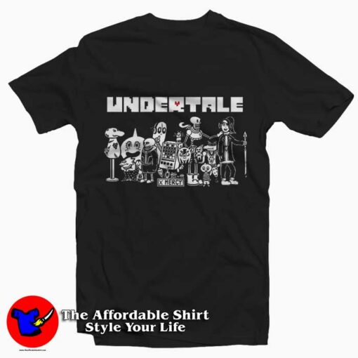 Cloud City 7 Undertale X Mercy Friends Graphic T-Shirt On Sale