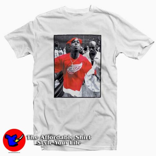 Cool 2PAC SPIT Graphic T-Shirt Cheap