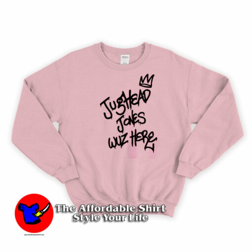 Cool JungHead Jones Wuz Here Unisex Sweatshirt On Sale