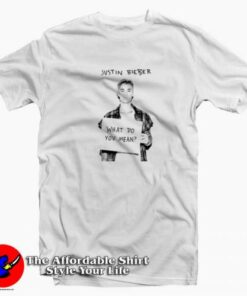 Cool Justin Bieber What Do You Mean Unisex T-shirt On Sale Cool Justin Bieber What Do You Mean Unisex T-shirt On Sale
