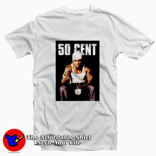 Cool Vintage 50 CENT Album Unisex T-shirt On Sale